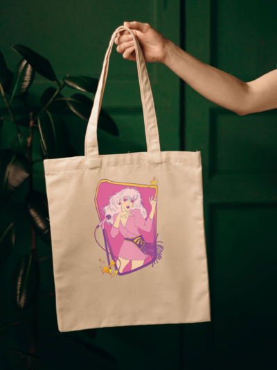 Jem & the Holograms tote bag